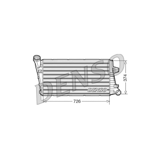 Denso DIT99020 Dit99020 Intercooler For Ldv Maxus | ML Performance UK