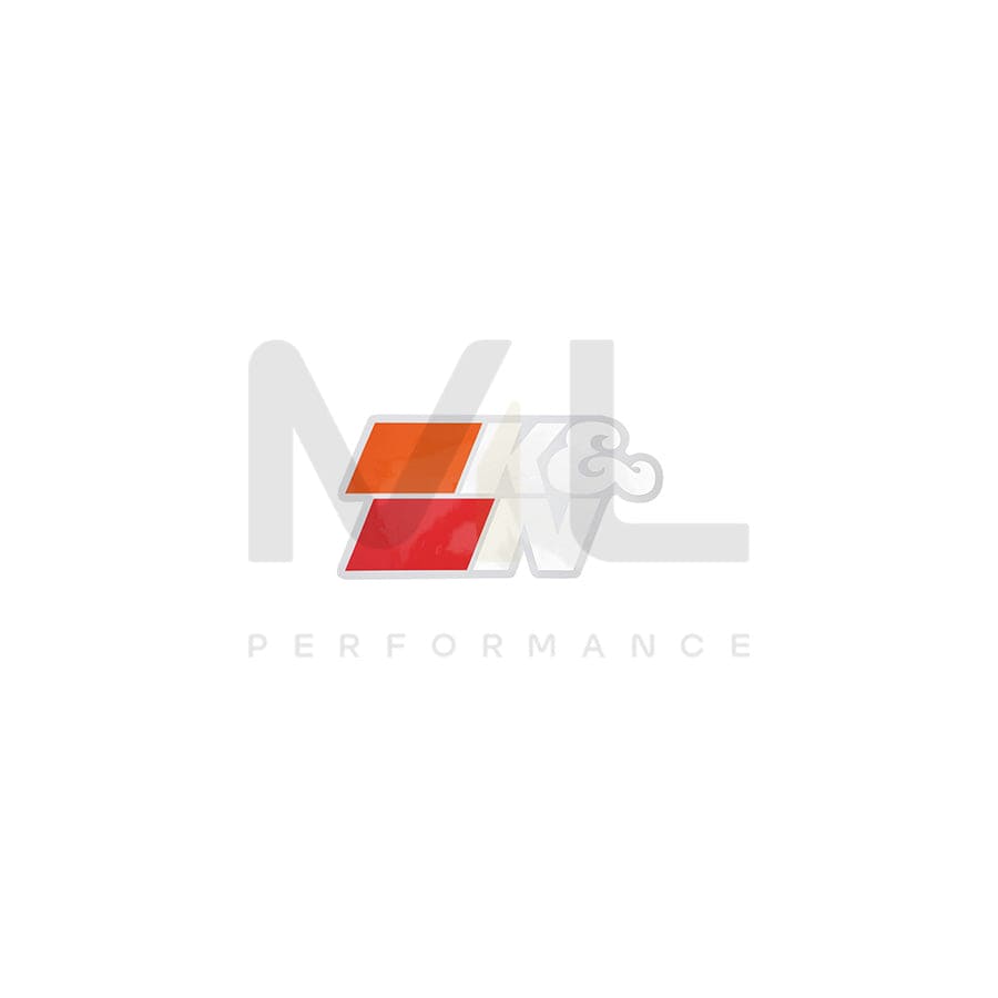 K&N 89-11695 Decal; Die Cut, 14-3/4 Inch X 7-31/64 Inch K&N Logo White | ML Car Parts UK | ML Performance