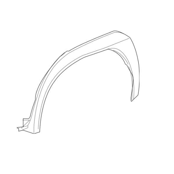 Genuine Lexus 75605-76010 UX Phase 1 O/S Rear Arch Moulding