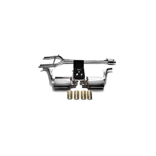 Armytrix P70N1-QS11G Valvetronic Exhaust System Porsche 970 Panamera | S | GTS 3.6/4.8L 2010-2013 with Quad Gold 3.5"  | ML Performance UK UK Car Parts