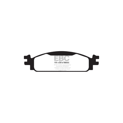 EBC DP21825 Ford Flex Greenstuff Front Brake Pads 2 | ML Performance UK Car Parts