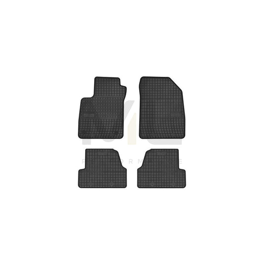 FROGUM Tailored 0708 Floor mat set Elastomer, Front and Rear, Quantity: 4, Black | ML Performance Car Parts