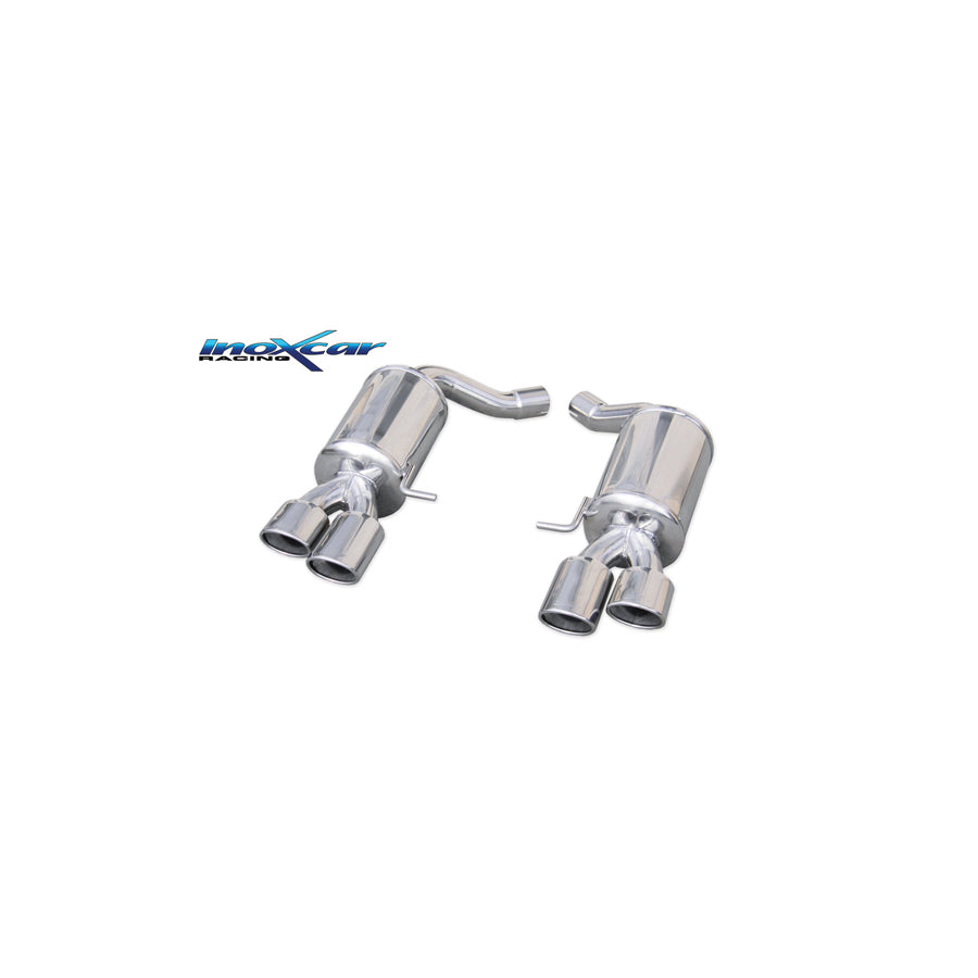 InoXcar AUA4.12.90 Audi A4 (B8) Stainless Steel Rear Exhaust | ML Performance UK Car Parts