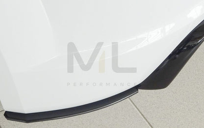Rieger 00055177 Audi 8J-FV 8S Rear Side Splitter (TT & TTS) 9 | ML Performance UK Car Parts