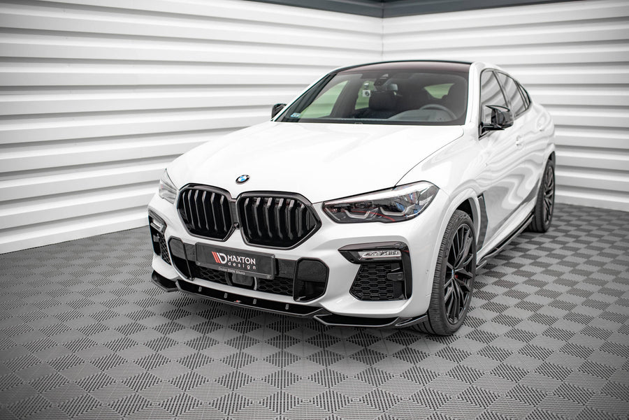 Maxton Design BMW X6 M-Pack G06 Front Splitter V.1