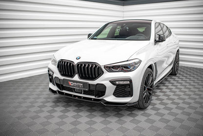 Maxton Design BMW X6 M-Pack G06 Front Splitter V.1