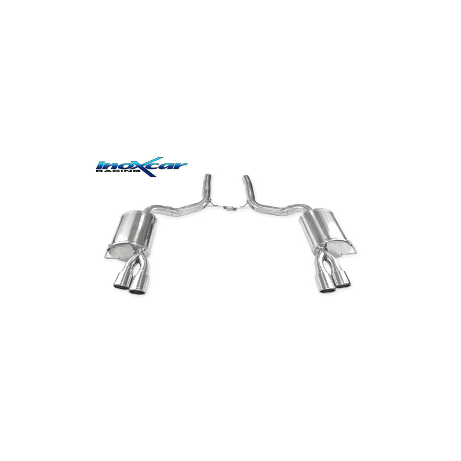 InoXcar AUA6.02.90 Audi A6 (4F) Stainless Steel Rear Exhaust | ML Performance UK Car Parts