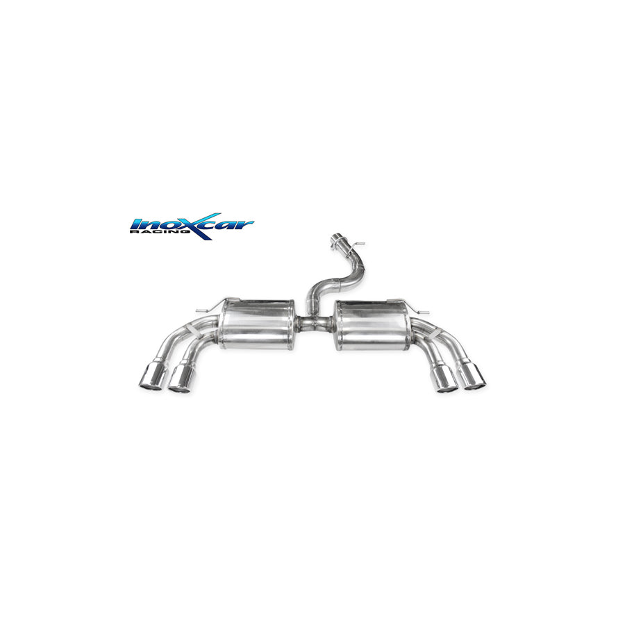 InoXcar AUS3.01.XR80 Audi A3 (8V) Rear Silencer | ML Performance UK Car Parts