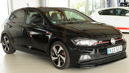 Rieger 00088167 VW Polo AW Front Splitter (Inc. Polo AW GTI) 10 | ML Performance UK Car Parts