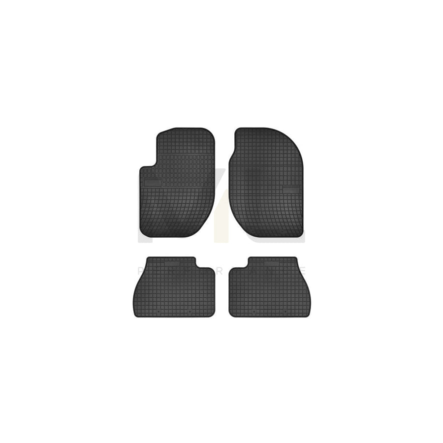 FROGUM Tailored 0970 Floor mat set for LAND ROVER FREELANDER Elastomer, Front and Rear, Quantity: 4, Black | ML Performance Car Parts