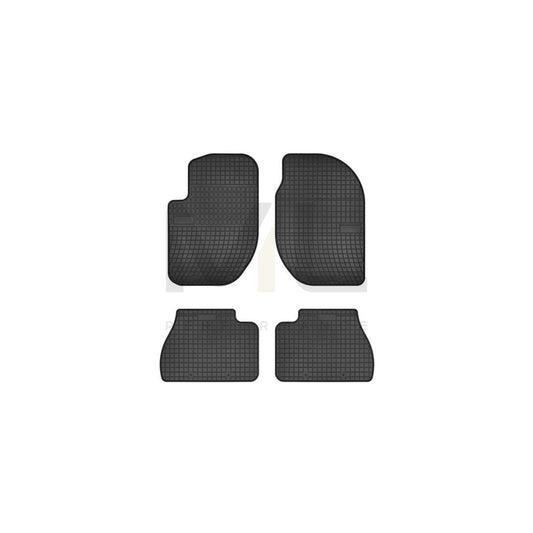 FROGUM Tailored 0970 Floor mat set for LAND ROVER FREELANDER Elastomer, Front and Rear, Quantity: 4, Black | ML Performance Car Parts