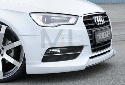 Rieger 00056780 Audi 8V A3 Front Splitter 3 | ML Performance UK Car Parts