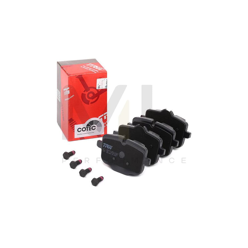 TRW Cotec Gdb1869 Brake Pad Set Prepared For Wear Indicator, With Brake Caliper Screws, With Accessories | ML Performance Car Parts