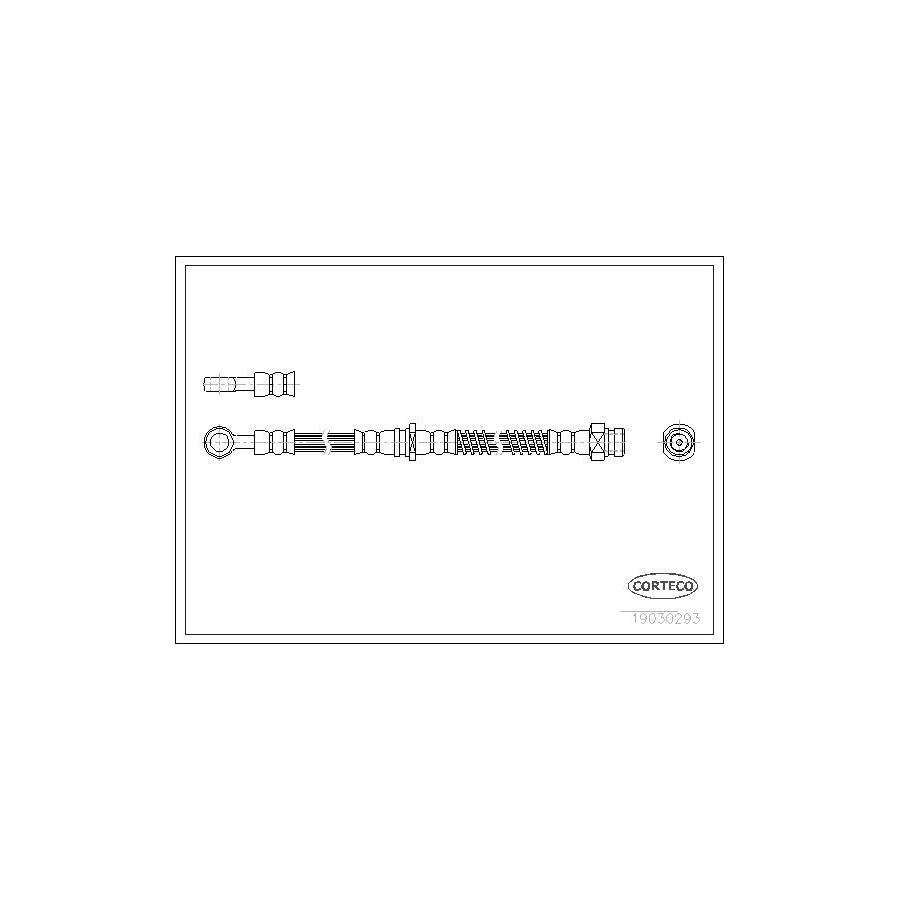 Corteco 19030293 Brake Hose | ML Performance UK