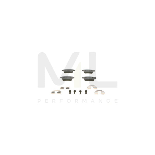 Bosch 0986495418 Brake Pad Set With Bolts/Screws, With Mounting Manual BP1221 | ML Performance Car Parts