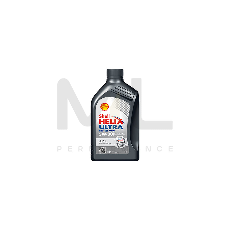 Shell Helix Ultra Professional AM-L Engine Oil - 5W-30 - 1Ltr Engine Oil ML Performance UK ML Car Parts