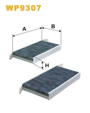 WIX Filters WP9307 Pollen Filter For Renault Laguna
