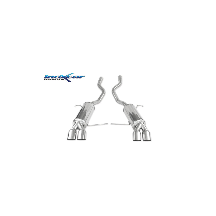 InoXcar BMX5.02.RA BMW E53 X5 Stainless Steel Rear Exhaust | ML Performance UK Car Parts