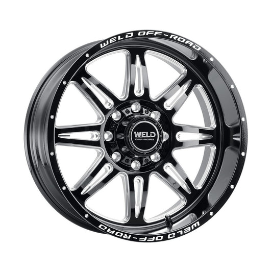 Weld W13209082500 Cheyenne W132 Wheel 20x9 8x165.1 ET0 BS5 Gloss Black MIL