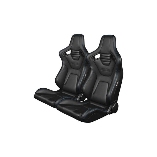 BRAUM Elite-X Series Racing Seats (Blue Stitching) – Pair | ML Performance UK Car Parts