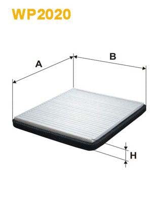 WIX Filters WP2020 Pollen Filter For Chevrolet Spark