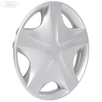 GENUINE FORD 1105625 KA MK1 13" WHEEL TRIM HUB CAP SILVER SINGLE 1996-2008 | ML Performance UK