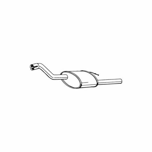 Bosal 154-331 Rear Silencer For Ford Focus