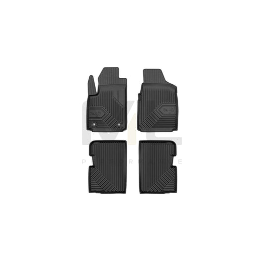 FROGUM Tailored, No.77 77427099 Floor mat set for FORD KA Hatchback (RU8) Elastomer, Front and Rear, Quantity: 4, Black | ML Performance Car Parts
