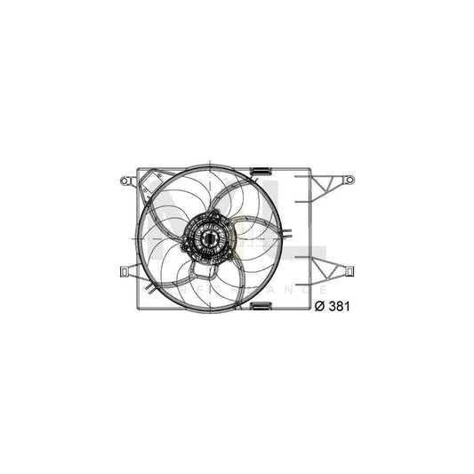 MAHLE ORIGINAL CFF 202 000P Fan, radiator for FIAT Linea (323, 110) for vehicles without air conditioning, ???: 381mm | ML Performance Car Parts