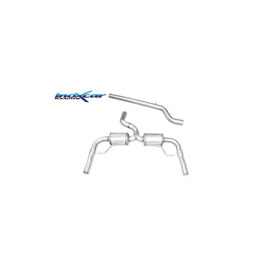 InoXcar CATBACK.22 Renault Clio 3 Exhaust System | ML Performance UK Car Parts
