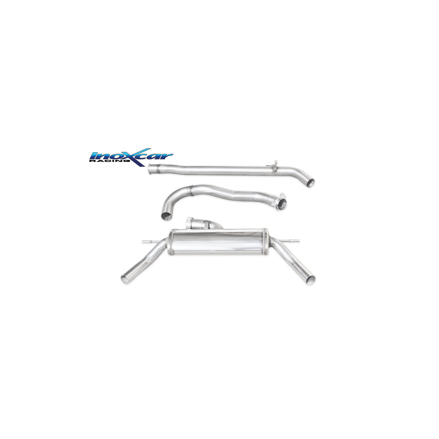 InoXcar CATBACK.204 Renault Clio 4 Exhaust System | ML Performance UK Car Parts