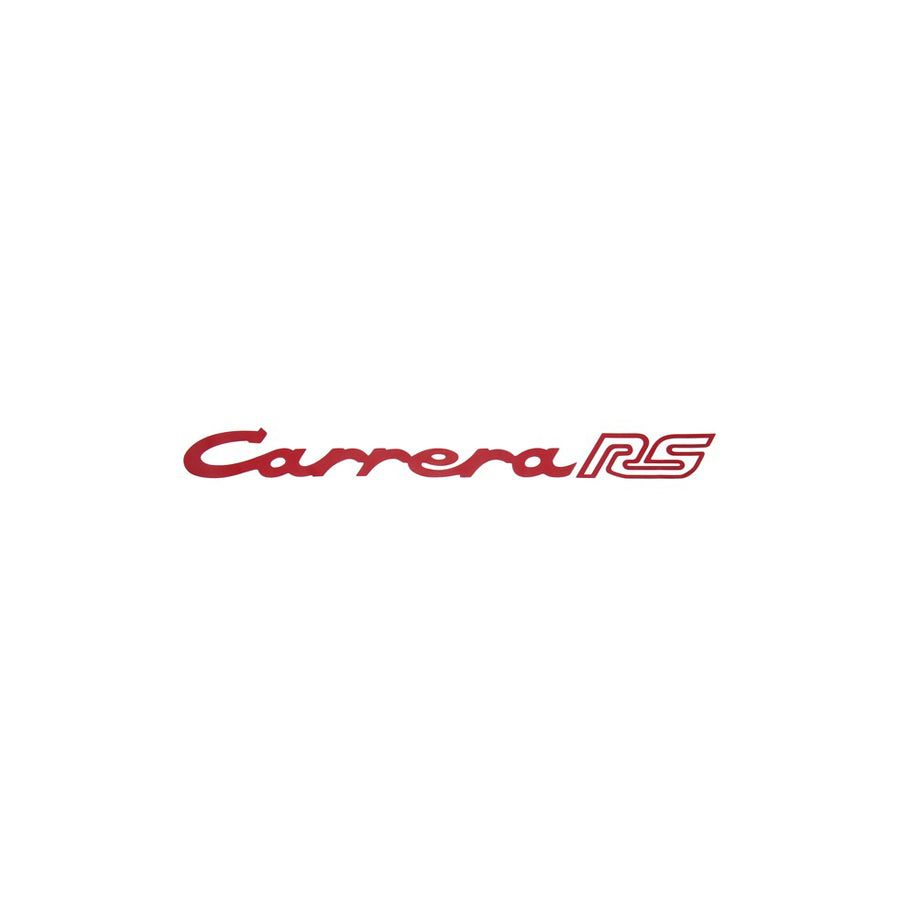 Genuine Porsche Rear Lid 'Carrera Rs' Sticker, In Guards Red Porsche 911 72-73 | ML Performance UK Car Parts