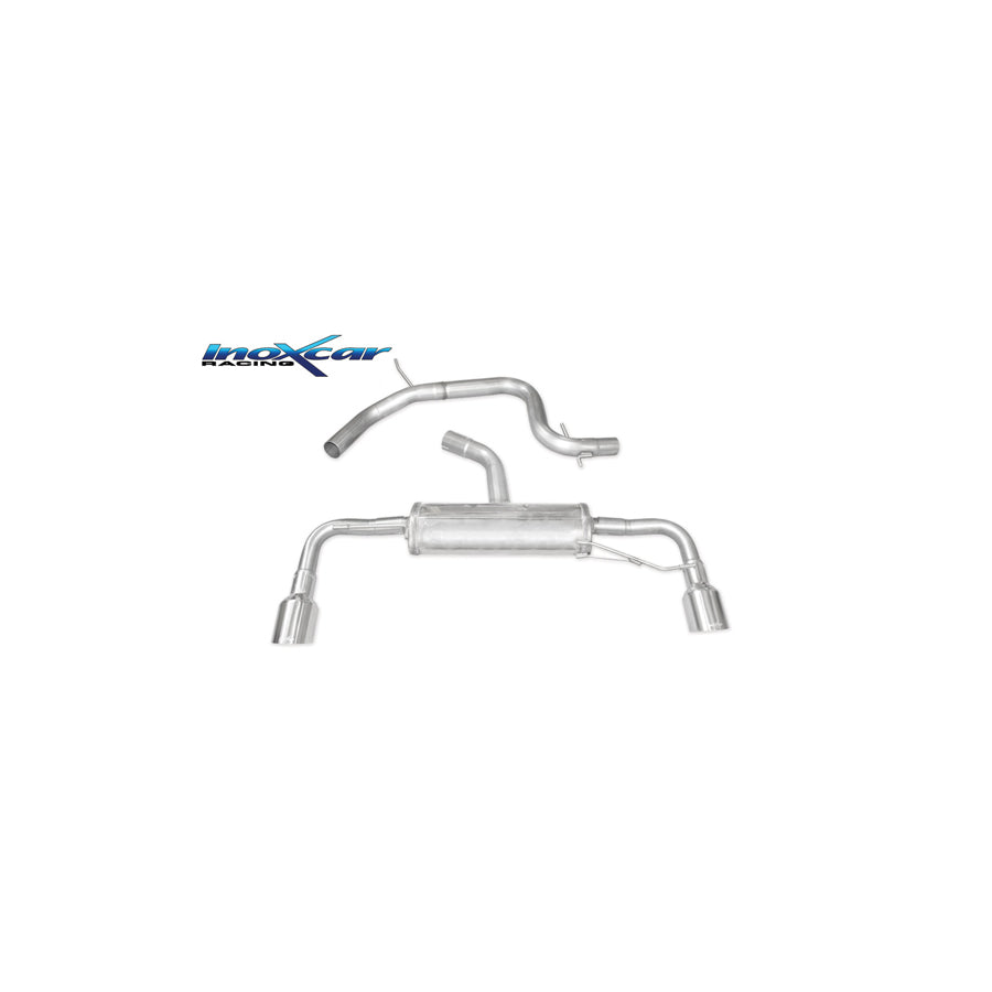 InoXcar CATBACK.VW4 VW Golf 6 Exhaust System | ML Performance UK Car Parts
