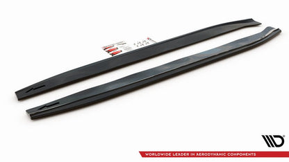 Maxton Design Mercedes Benz GLC-Class Coupe AMG-Line C253 (Facelift) Side Skirts Diffusers