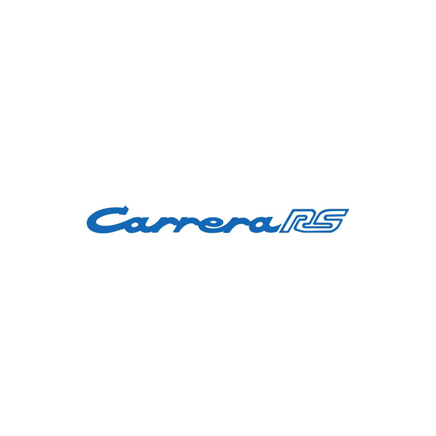 Genuine Porsche Rear Lid 'Carrera Rs' Sticker, In Blue Porsche 911 72-73 | ML Performance UK Car Parts
