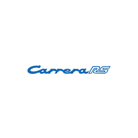 Genuine Porsche Rear Lid 'Carrera Rs' Sticker, In Blue Porsche 911 72-73 | ML Performance UK Car Parts