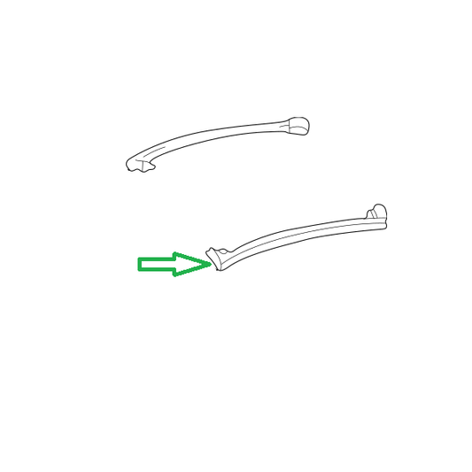 Genuine Lexus 62382-24090 SC430 N/S Roof Seal