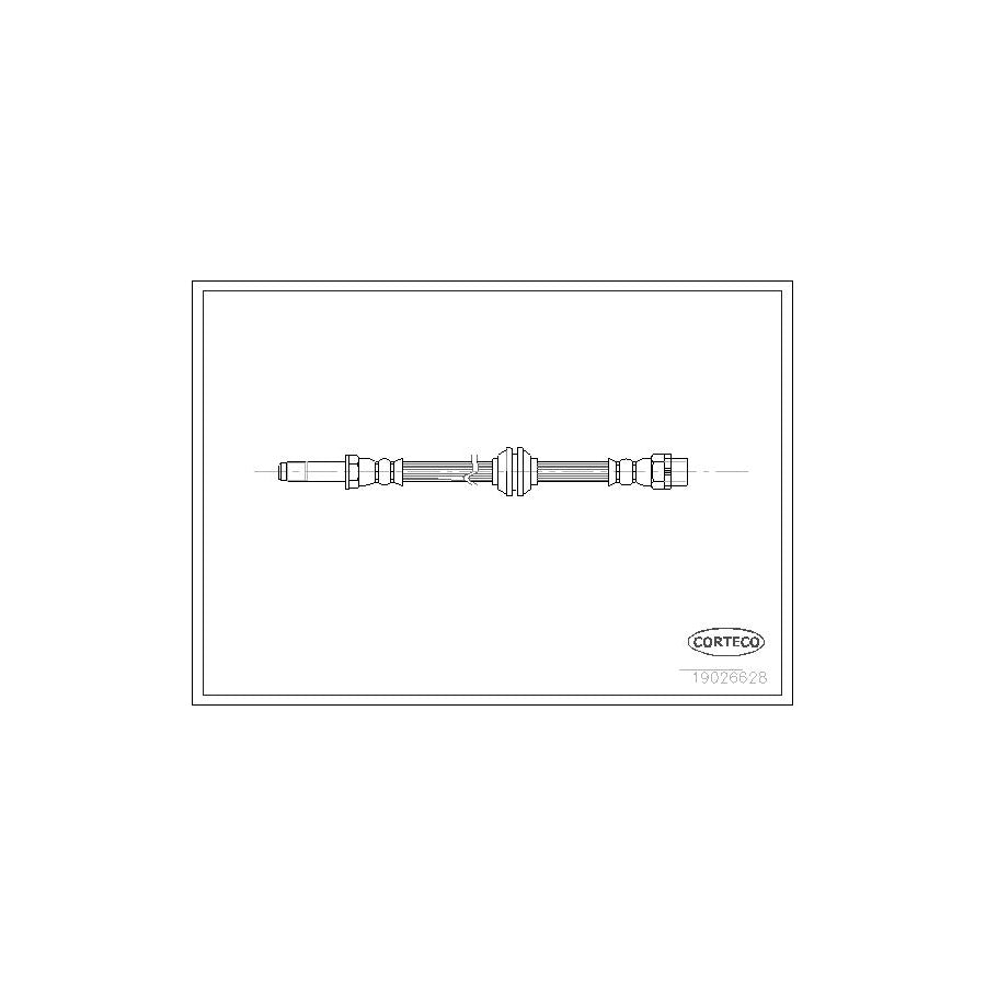 Corteco 19026628 Brake Hose | ML Performance UK