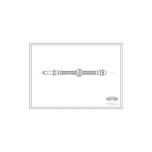 Corteco 19026628 Brake Hose | ML Performance UK
