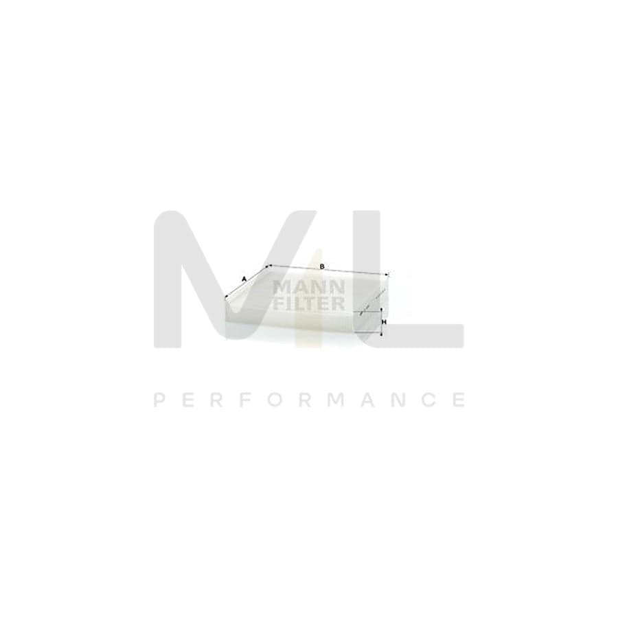 MANN-FILTER CU 2245 Pollen filter Particulate Filter | ML Performance Car Parts