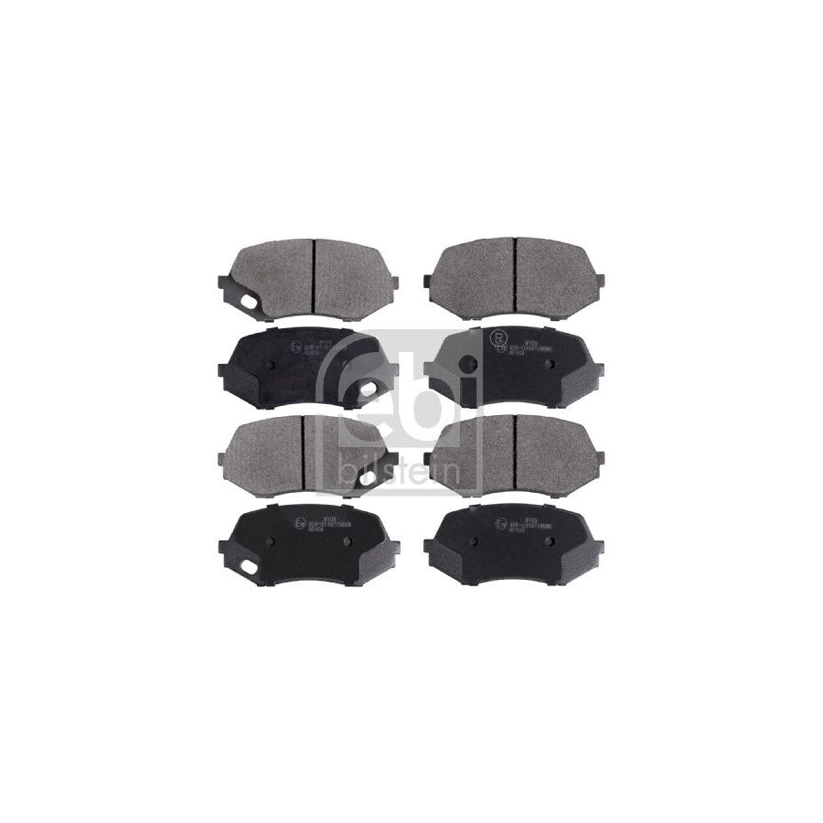 Febi Bilstein 16947 Brake pad set