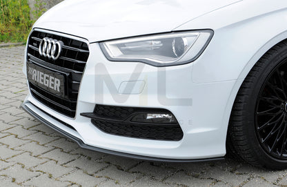Rieger 00056799 Audi 8V Front Splitter (A3 & S3) 6 | ML Performance UK Car Parts