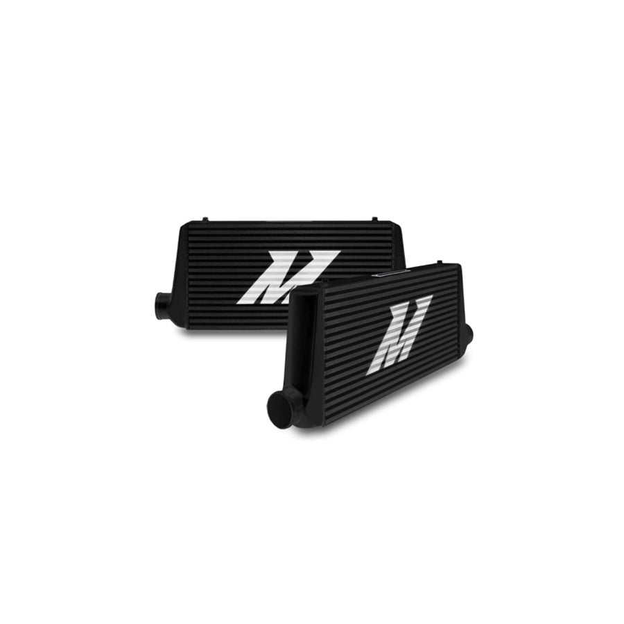 Mishimoto MMINT-URB Universal Black R Line Intercooler Overall Size: 31x12x4 Core Size: 24x12x4 Inlet / Outlet