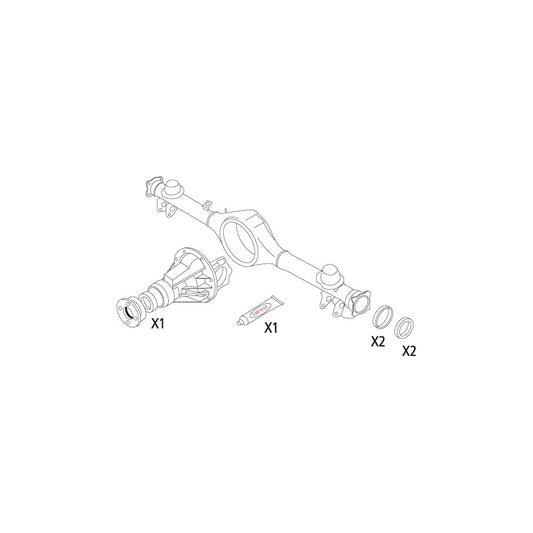 Corteco 19536214 Gasket Set, Differential | ML Performance UK