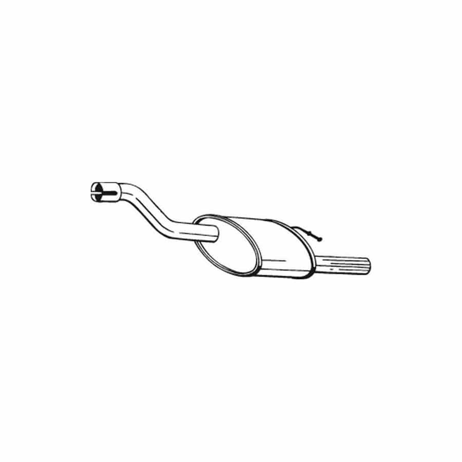 Bosal 154-379 Rear Silencer For Ford Focus Mk1 Saloon (Dnw)
