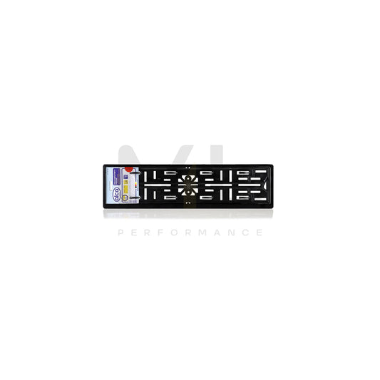 ALCA 828000 Number plate holder Black, UV resistant, frameless | ML Performance Car Parts