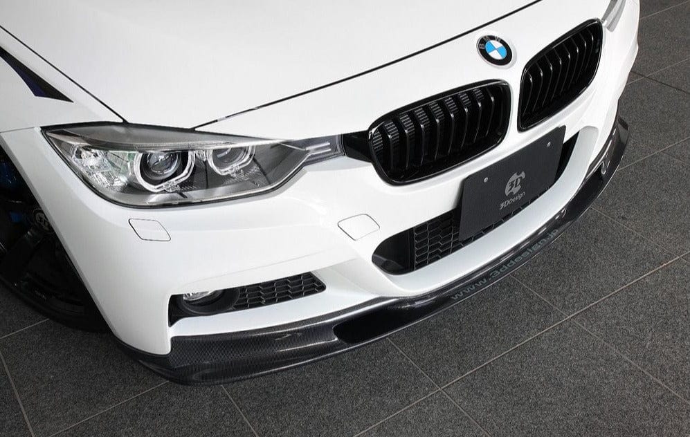 3D Design 3101-23031 BMW Carbon Fiber Front Lip Spoiler