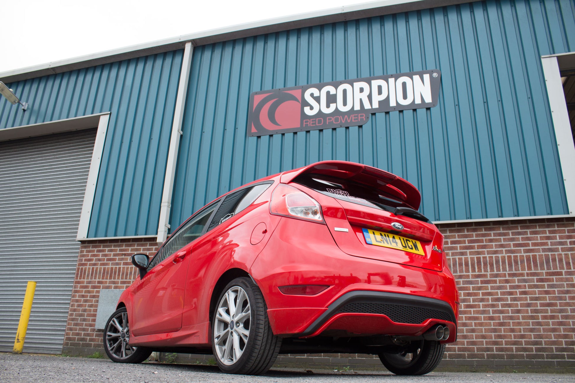 Scorpion SFDB078ST Ford Fiesta Rear Silencer Only  | ML Performance UK UK