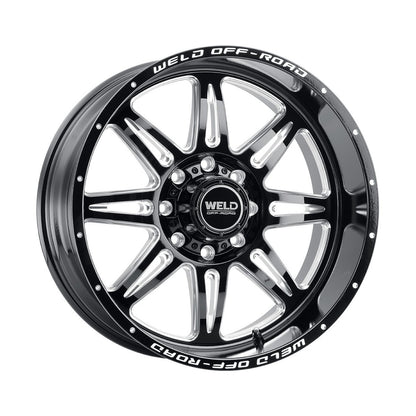 Weld W13222017475 Cheyenne W132 Wheel 22x12 8x170 ET-44 BS4.75 Gloss Black MIL