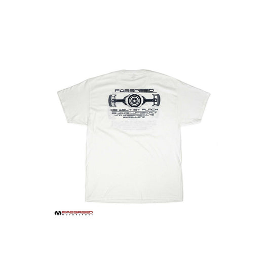 Fabspeed Motorsport The World Is Flat Porsche T-Shirt | ML Performance UK